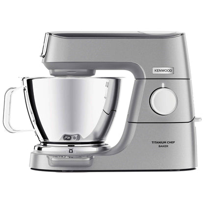 Kenwood Titanium Chef Baker KVC85.004SI Küchenmaschine mit integrierter Waage & MultiPro KAH65.000PL Multi-Zerkleinerer